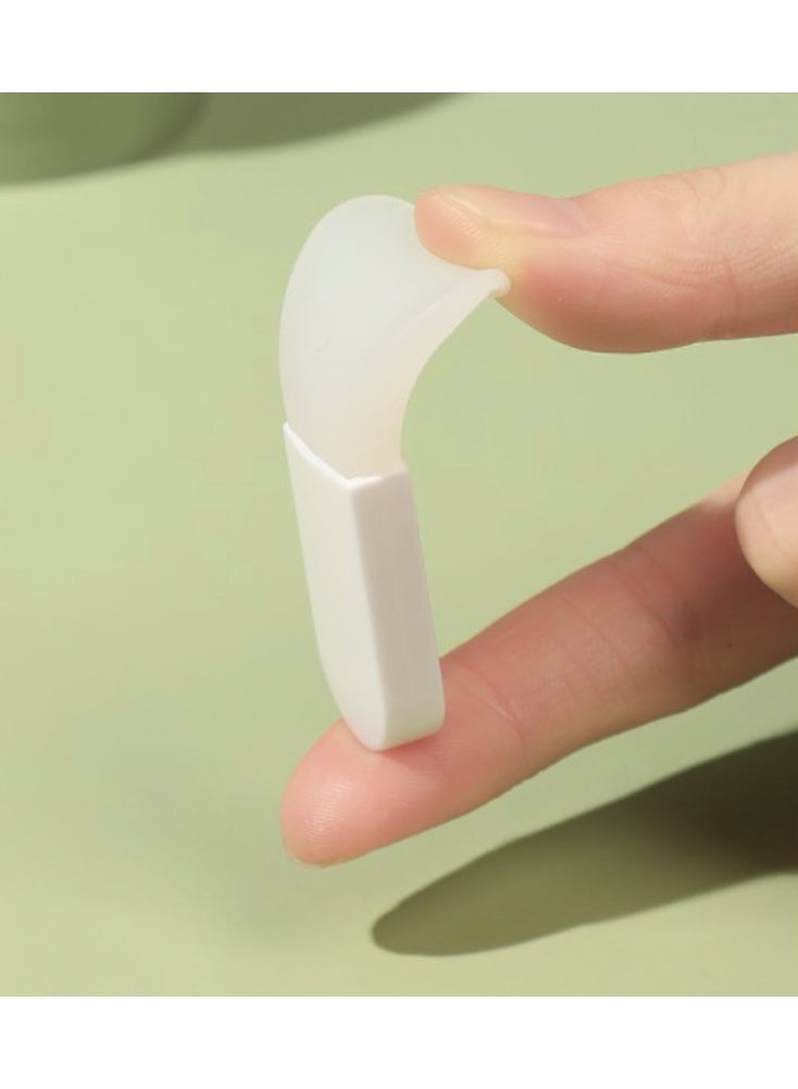 فرشاة قناع الوجه المصنوعة من السيليكون (قطعتان) مصممة لتطبيق منتجات العناية بالبشرة بطريقة صحية - Image 3